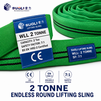 SOLI Webbing Sling SF 7:1 Kaldırma Kayışı Çift Katlı Web Slingleri Avrupa Standardı EN 1492-1 1 Yıl Garantili 2 Ton Polyester