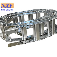 NXF 316/0Cr17Ni12Mo 2 Guide-câble électrique Porte-câble en acier Type pont en acier Chaîne à maillons de chaîne de traînée