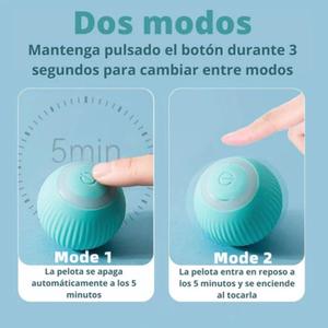 Jouet interactif intelligent électrique et automatique pour chaton, balle autonome pour l'entraînement et le jeu d'intérieur des animaux de compagnie - Product Image 3