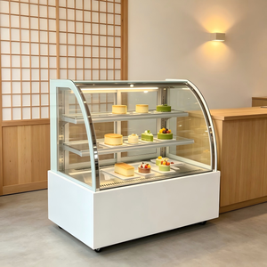 Energy Efficient Compressor Cooling Commercial Cake Display <b>Refrigerator</b> with Adjustable Shelves for Cake Shop Use - Product Image 2