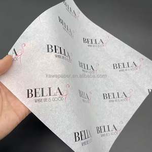 Feuilles de papier sulfurisé personnalisées de qualité alimentaire pour l'emballage de sandwichs, hamburgers et pizzas en restaurant, papier ciré imperméable - Product Image 1