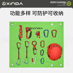 Alfombrilla de Protección para Escalada Xinda, Doble Capa de Nailon, con Esquinas Reforzadas, para Equipo de Montañismo - Product Image 4