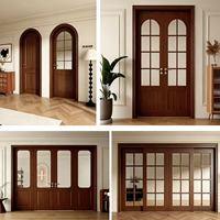 Porte intérieure moderne en polymère avec finition peinte pour chambre, cuisine, salle de bain et cour