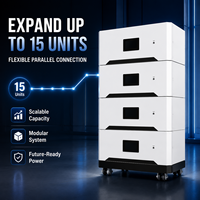 Batterie LiFePO4 empilable haute capacité SOLAN CE 16 kWh 51,2 V 314 Ah pour stockage solaire