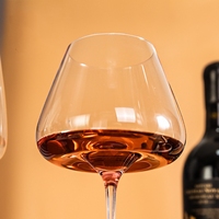 Verre à vin Shunstone personnalisé, fait main, sans plomb, style américain, élégant, réutilisable pour les dîners aux chandelles