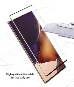 2020 Nouveautés Plein Bord Incurvé 9H HD Clair Protecteur D'écran Pour <span class=keywords><strong>Samsung</strong></span> Note 20 Trempé Verre - Product Image 1