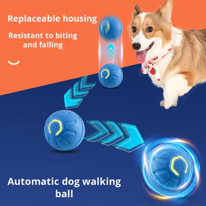 Pelota eléctrica inteligente para perros que rebota, entrenamiento para mascotas, perro, gato, juguete interactivo de movimiento automático, pelota rodante automática para perros - Product Image 1