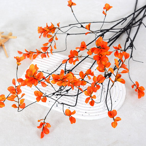 Ramas de Hojas Artificiales de Otoño Flower Delight, 122 cm, Flores de Seda y Plástico, Decoraciones para Bodas y Hogar - Product Image 3