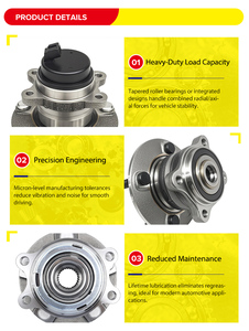 1K0598611 8V0598611 BR930524 <span class=keywords><strong>Roulement</strong></span> <span class=keywords><strong>de</strong></span> moyeu <span class=keywords><strong>de</strong></span> <span class=keywords><strong>roue</strong></span> arrière pour Magotan Sutar <span class=keywords><strong>Golf</strong></span> Beetle Octavia - Product Image 3