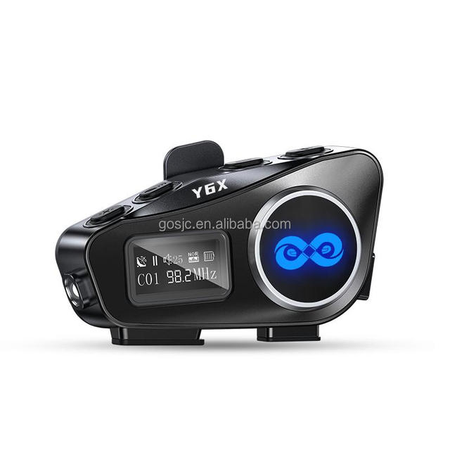 Motorcycle for Intercom Headset Driving Recorder IPX6 Waterproof 800M Range 1080P HD Video 120 Wide Angle for