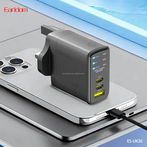 Chargeur USB C Earldom, charge rapide 45W, prise EU/UK, type C PD QC3.0, adaptateur de téléphone portable, chargeur USB multi-ports pour téléphone - Product Image 4