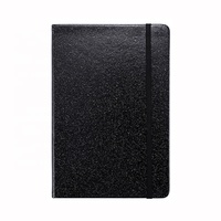 Carnets à paillettes avec bande élastique, plusieurs couleurs, pour agenda, journal spirituel, livre, vente en gros, tendance