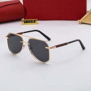 Lunettes de soleil classiques 1308, mode, UV400, grande monture, verres surdimensionnés, lunettes de soleil <span class=keywords><strong>2022</strong></span>, hommes et femmes - Product Image 6