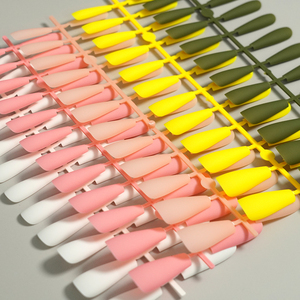 Puntas <span class=keywords><strong>de</strong></span> gel flexibles <span class=keywords><strong>para</strong></span> <span class=keywords><strong>uñas</strong></span> <span class=keywords><strong>para</strong></span> <span class=keywords><strong>niñas</strong></span>, <span class=keywords><strong>kit</strong></span> <span class=keywords><strong>de</strong></span> cobertura completa larga en forma <span class=keywords><strong>de</strong></span> ataúd, 2022 años, gran oferta - Product Image 4