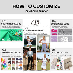 无袖交叉露背 V 领喇叭裤瑜伽连体裤 透气弹力面料 OEM ODM 适合瑜伽日常穿着 - Product Image 6