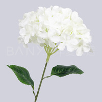 Bunga Hydrangea Artificial Real Touch dari Lateks, Bunga Palsu untuk Dekorasi Rumah, Pesta Pernikahan, Properti Fotografi, Dekorasi Hotel