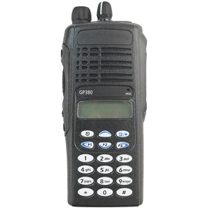 GP380 วิทยุสื่อสารแบบพกพาแบบสองทางมืออาชีพแบบเต็มปุ่มกดวอล์คกี้ทอล์คกี้ VHF UHF เครื่องรับส่งสัญญาณดิจิตอลอินเตอร์คอมระยะไกล - Product Image 1