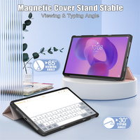 Étui pliable à motif personnalisé pour tablette Honor Pad 10 2025 avec fonction veille/réveil automatique et support magnétique
