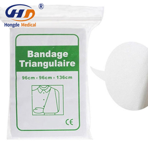 Attelle orthopédique médicale moulée de haute qualité pour pansement triangulaire non tissé de premiers secours - Product Image 4