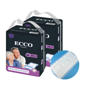 Almohadilla desechable barata para adultos al por mayor, Sábana de tamaño personalizado impermeable, 2 capas, pulpa de pelusa importada, instalaciones para el cuidado de ancianos - Product Image 1