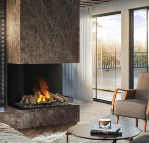 <span class=keywords><strong>Chimenea</strong></span> Eléctrica de Vapor de Agua de 800 mm, Montada en la Pared, de 3 Lados, con Leños, <span class=keywords><strong>Llama</strong></span> LED - Product Image 1