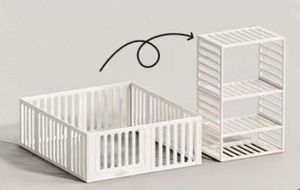 <span class=keywords><strong>Parc</strong></span> <span class=keywords><strong>pour</strong></span> bébé multifonctionnel convertible en armoire de rangement, <span class=keywords><strong>espace</strong></span> de jeu sécurisé <span class=keywords><strong>pour</strong></span> tout-petits, <span class=keywords><strong>espace</strong></span> d'activités pliable <span class=keywords><strong>pour</strong></span> enfants - Product Image 3