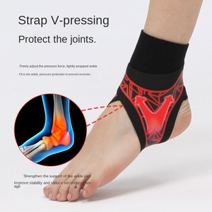 Đai bảo vệ mắt cá chân thể thao đa năng, có thể điều chỉnh, thoáng khí, mỏng, chống bong gân, dành cho bóng rổ, bóng đá, khuyến mãi nóng - Product Image 4