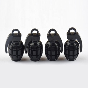 Tapa de Válvula de <span class=keywords><strong>Granada</strong></span> de Aleación de Aluminio Colorida, Diez Colores en Existencia, Accesorio Exterior - Product Image 5