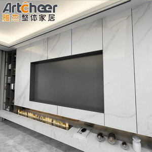 Tủ TV Có Lò Sưởi Kệ Tv Phòng Khách Tủ Lưu Trữ Cửa Và Kệ Trong Lò Sưởi Nhân Tạo - Product Image 4
