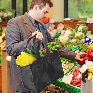 Wholesale Extra Large Heavy Duty Insulated Reusable Tote Grocery Thermal Shopping Bag Cooler Bag - Product Image 6