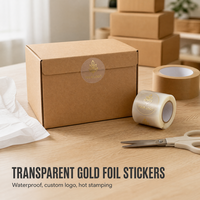 Étiquettes de parfum en feuille d'or transparente, logo personnalisé, autocollant imperméable en rouleau pour bouteille en verre, emballage cosmétique de luxe, branding