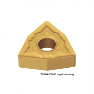 Ttake WNMG MX 80 Negative Turning Insert For Metal <b>Machining</b> - Product Image 2