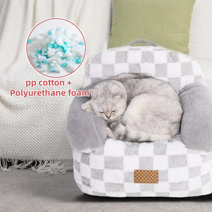 Factory Wholesale Cat <b>Sofa</b> Removable Washable Pet <b>Dog</b> Cat <b>Bed</b> Human <b>Sofa</b> Pet Mat Soft Portable Cat <b>Sofa</b> <b>Bed</b> - Product Image 3