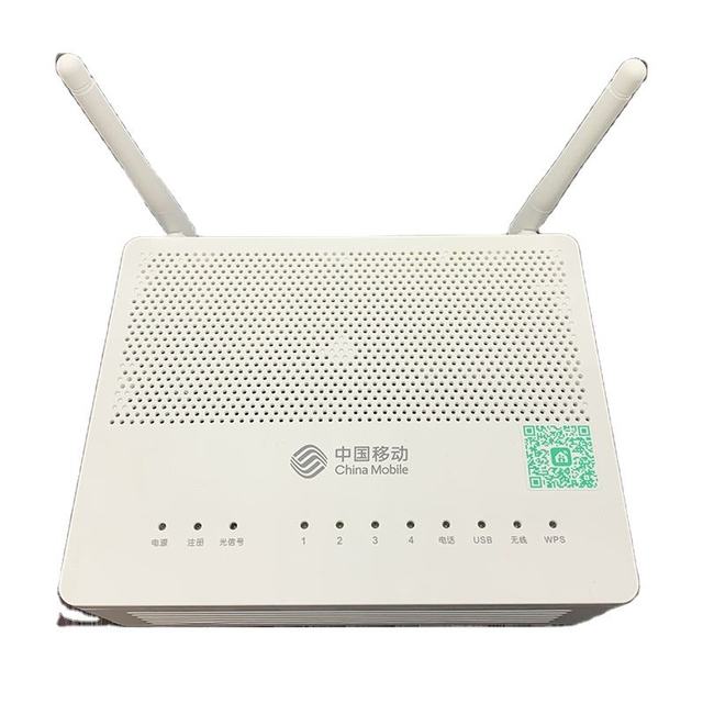 Used Onu H1S-3 FTTH Xpon 1GE+3FE+1TEL+1USB+WiFi2.4G 12V Router