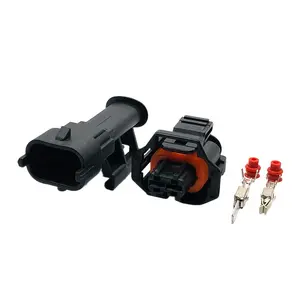 2 Pin 3.5 MILÍMETROS Masculino Feminino Plug Conector Elétrico Automotivo 1928403874 1928404226 936059-1 DJB7029Y-3.5-11 Para Boschs