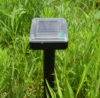 Kanlong Répulsif solaire pour rats Serpent Extérieur Offre Spéciale d'oiseaux Ferme cour Répulsif à ultrasons pour souris pratique