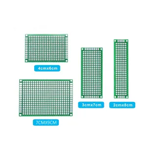 Universele Pcb Board 2X8 3X7 4X6 7X9cm Diy Paper Prototype Printed Circuit Panel Blote Printplaat