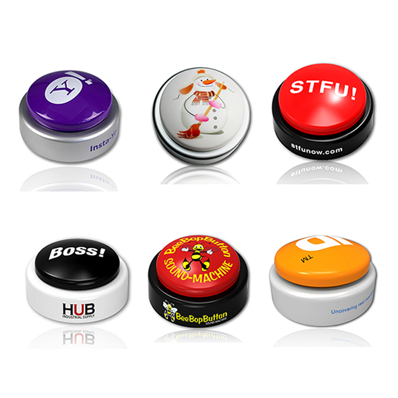 موارد مخصصة من المصنع للإجابة على الأسئلة Buzzers wro Logo Buzzers wrame Buzzer wring لعبة تفاعلية للأطفال