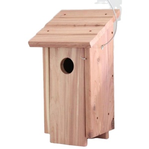 Nichoir en <span class=keywords><strong>bois</strong></span> fait main le plus populaire, vente en gros, mobilier écologique pour animaux de compagnie à vendre - Product Image 2