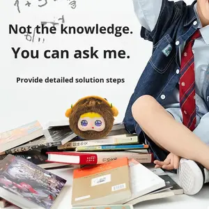 Jouet en peluche intelligent et créatif Rongnuo, tête de lapin, IA, jouet en peluche panda blanc, <span class=keywords><strong>accessoire</strong></span> pendentif, jouet IA - Product Image 5