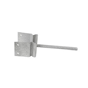 IRON CRAFT NO DIG Support de <span class=keywords><strong>poteau</strong></span> de clôture galvanisé à chaud approuvé CE béton support en forme de U connecteur en <span class=keywords><strong>bois</strong></span> <span class=keywords><strong>ancre</strong></span> de <span class=keywords><strong>poteau</strong></span> - Product Image 6