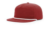 Casquette de sport de plein air Richardson 256 Style, personnalisée, non structurée, à 5 panneaux, à visière plate, avec options de vente en gros
