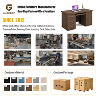 Bureau de travail personnalisé, mobilier de bureau, petit bureau à domicile, bureau commercial, exécutif, minimaliste, modulaire, MDF, bureau moderne avec tiroir