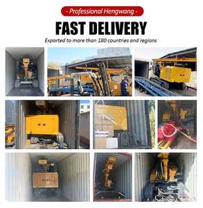 Hengwang hydraulische Trái Đất vít cọc khoan năng lượng mặt trời trang Trại thủy lực tác động búa bài - Product Image 6