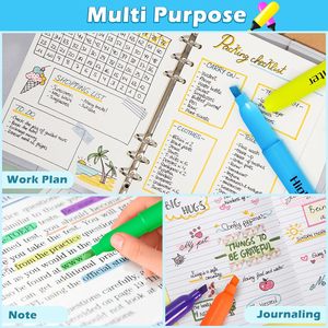 30 <b>Pack</b> Highlighter Pens 10 Bright Colors Chisel Tip for Back to School Office Home ideal for Highlighting Underlining - Product Image 5