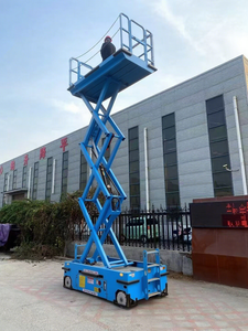 Piattaforma di Lavoro Aerea Semovente da 8m, con Capacità di Carico di 320 Kg, Capace di Decollo e Atterraggio Verticale, Sollevamento a Forbice - Product Image 4