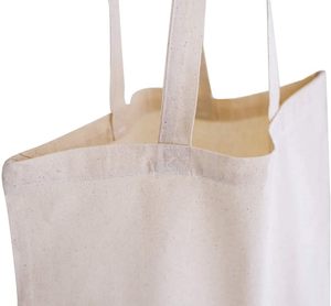 Bolsas de Compra Reutilizables al por Mayor, Bolsas de Algodón para Llevar Comestibles, Bolsas de Tela Ecológicas Reutilizables para Supermercado - Product Image 3