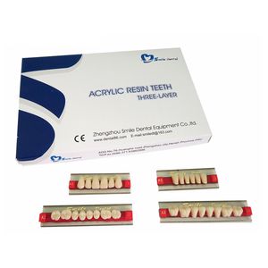 Denti in Resina Sintetica a 3 Strati Denti Finti Acrilici per Protesi Dentale Completa - Product Image 5