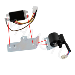 ชุดคอยล์จุดระเบิดสำหรับรถมอเตอร์ไซค์ Simson KR 51 /1 Star SR 4-2/1 Sperber DUO 4/1 12V พร้อมสเตเตอร์ ฟลายวีล และสปูล - Product Image 6