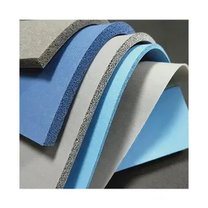 Benutzer definierte Schwamm gummi pads Stoff markiert Oberfläche niedrige Dichte Schwamm Silikon folie 13 mm hitze beständige Silikon kautschuk Schwamm platte